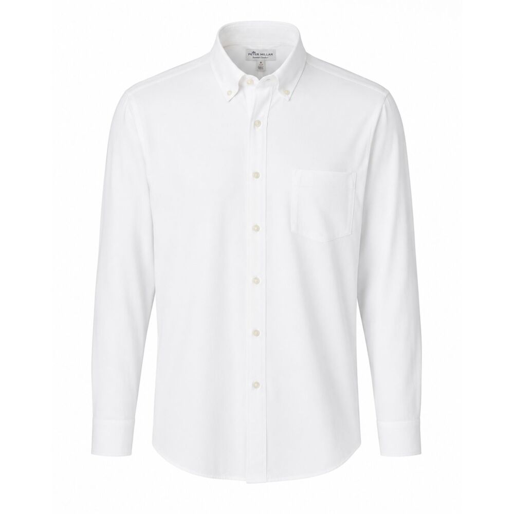 Peter Millar Summer Comfort Button Down Shirt Men’s Medium Performance Stretch